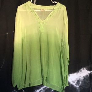 Green gradient shirt